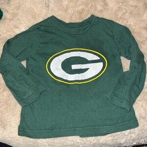 Green Bay Packers logo long sleeve shirt 3t